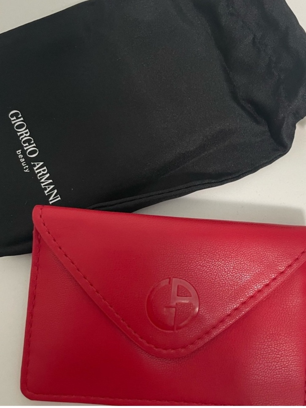 Armani beauty gift cion purse